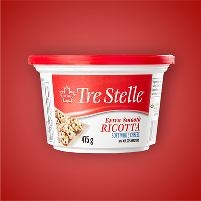 Tre Stelle® Ricotta and Strawberry Brownies