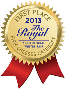 2013 First Place Winner
Firm Cheeses Category
The Royal Agricultural Winter Fair
(Dofino® Creamy Havarti)